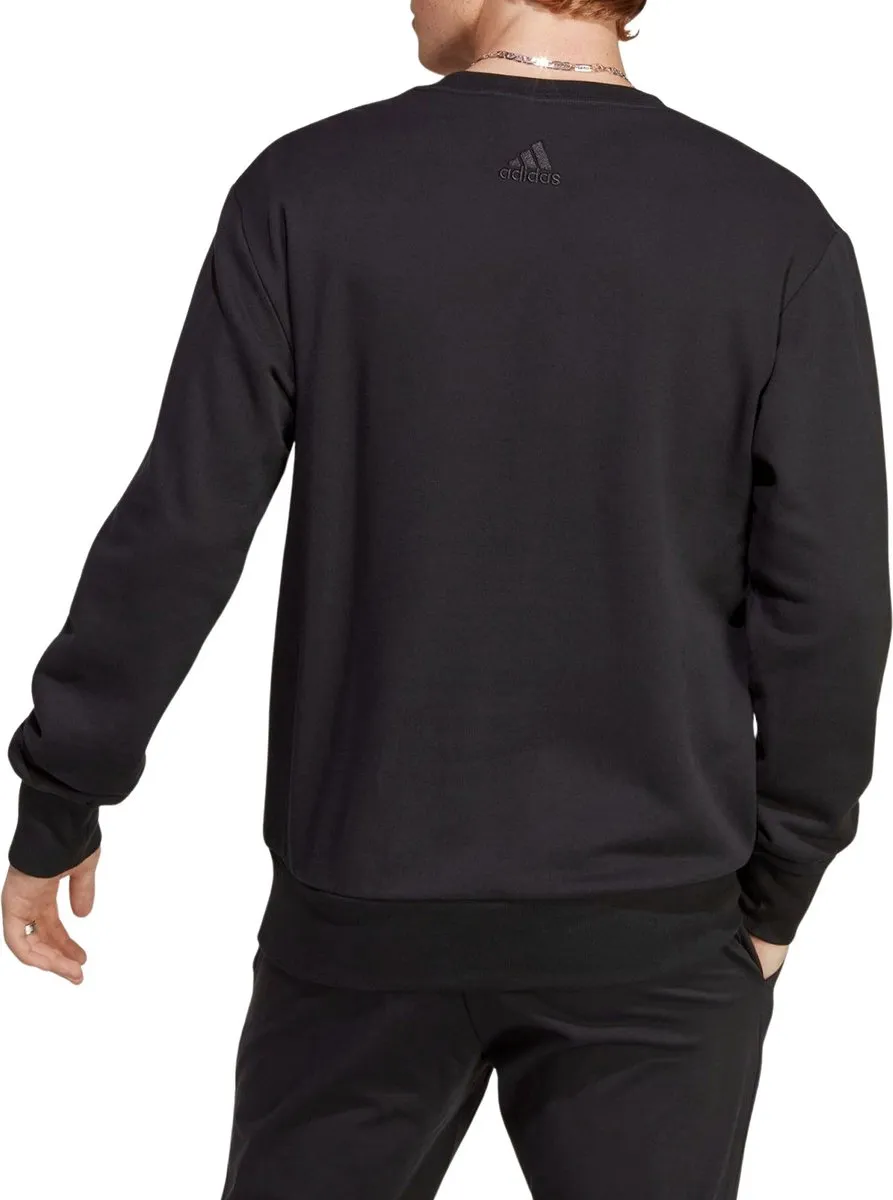 adidas Sportswear Essentials French Terry Big Logo Sweatshirt M - Zwart