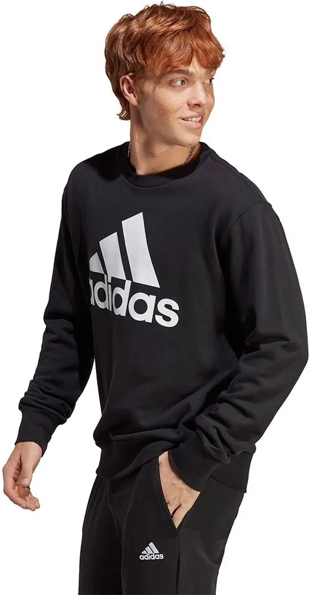 adidas Sportswear Essentials French Terry Big Logo Sweatshirt M - Zwart