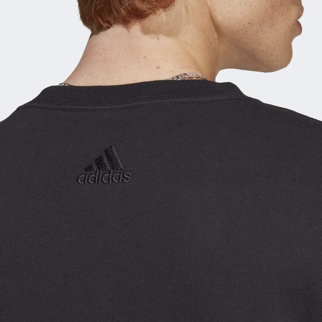adidas Sportswear Essentials French Terry Big Logo Sweatshirt M - Zwart