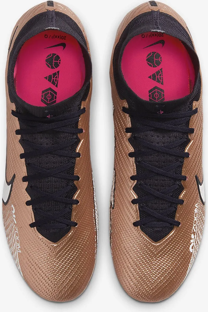 Nike Zoom Mercurial Superfly Elite FG Voetbalschoenen 45 - Bronze