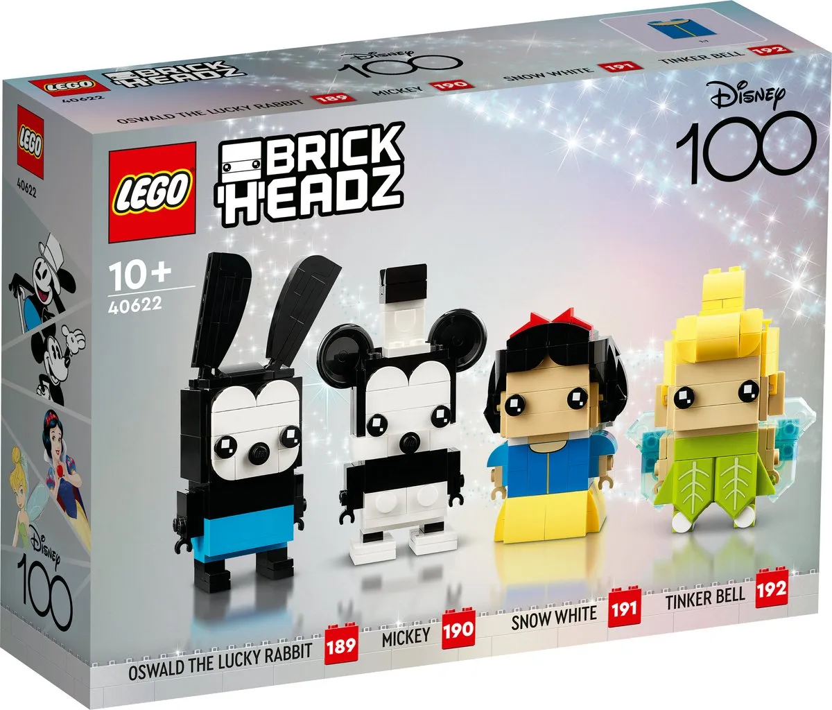LEGO Brickheadz 40622 Disney 100e Verjaardag - 501 Stukken - Meerkleurig