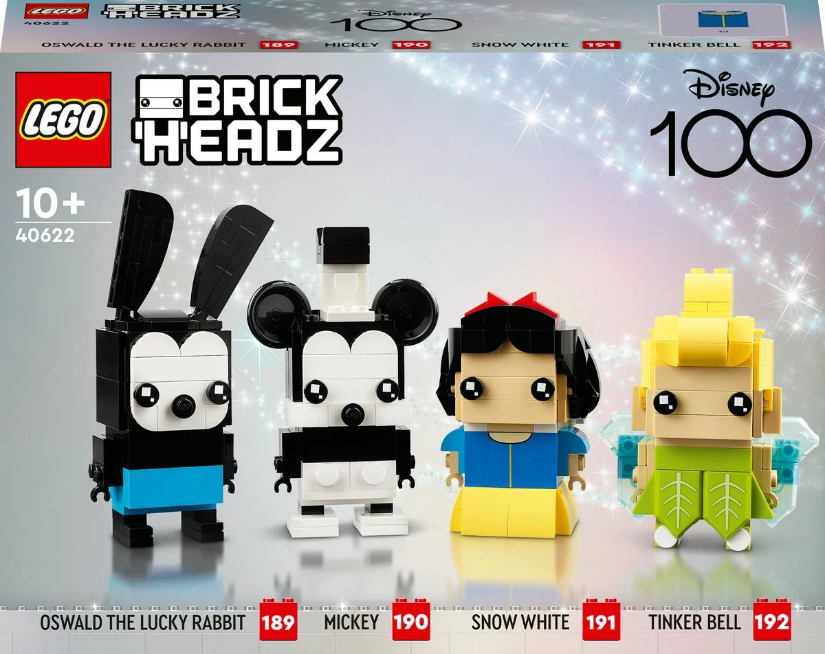 LEGO Brickheadz 40622 Disney 100e Verjaardag