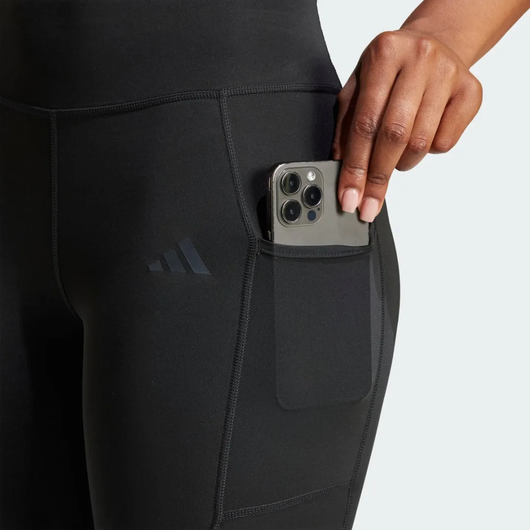 adidas Performance Optimé 3-Stripes Legging Dames XS - Zwart
