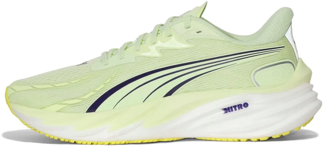 PUMA Velocity Nitro 4 Hardloopschoenen - 42 - Apple Spritz/Lux Lime