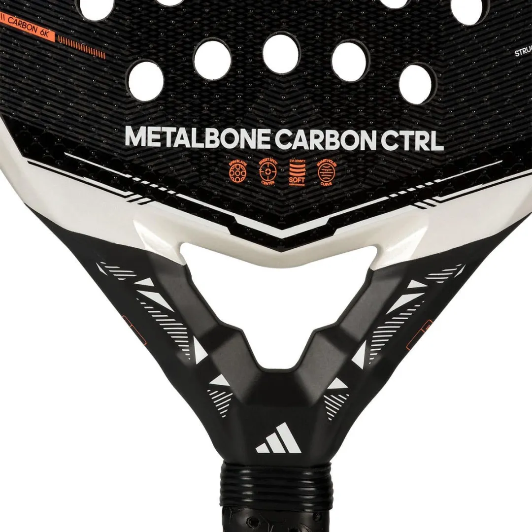 Adidas Metalbone Carbon Ctrl 2026 Padelracket - L0 - Wit