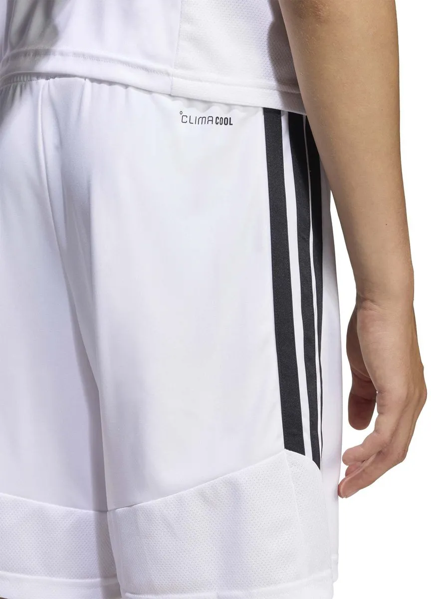 Adidas Tiro26L Short Voetbal Train Jongens 140 - Wit/Zwart