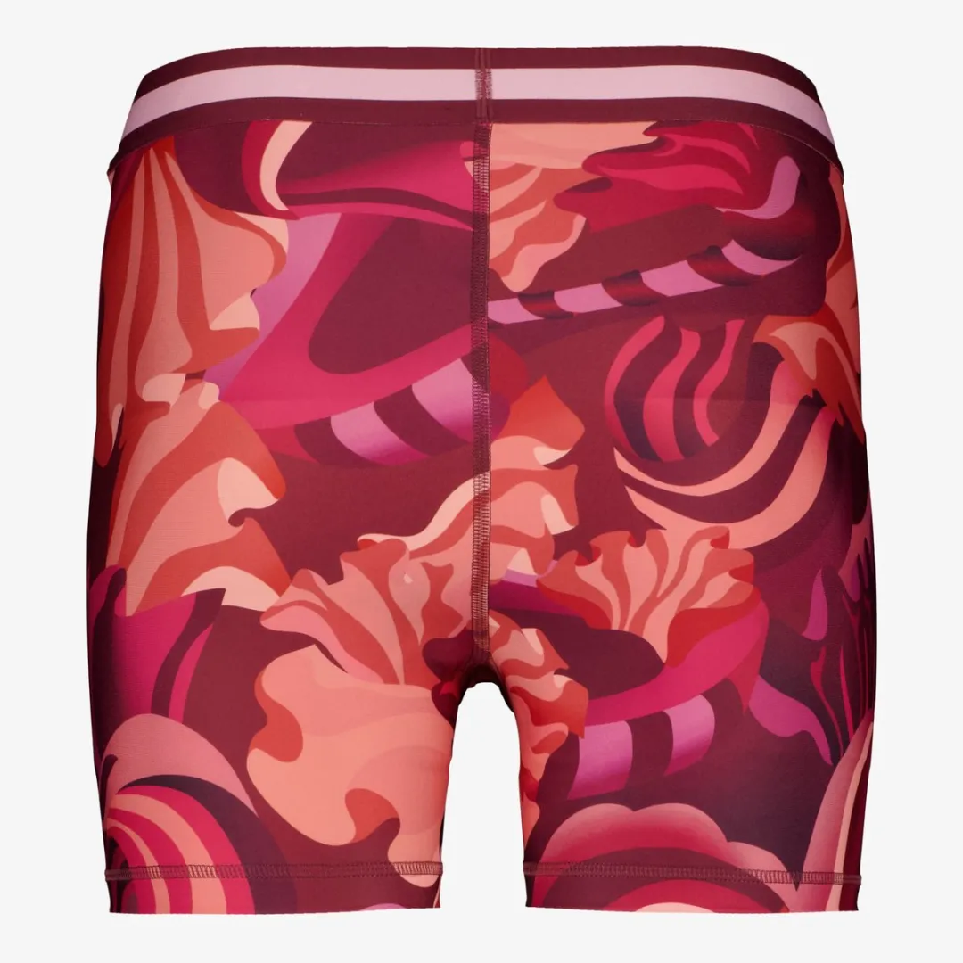 PUMA Strong Floral Ribbon Trainingsbroek - Maat L - Rood - afbeelding 3 van 3