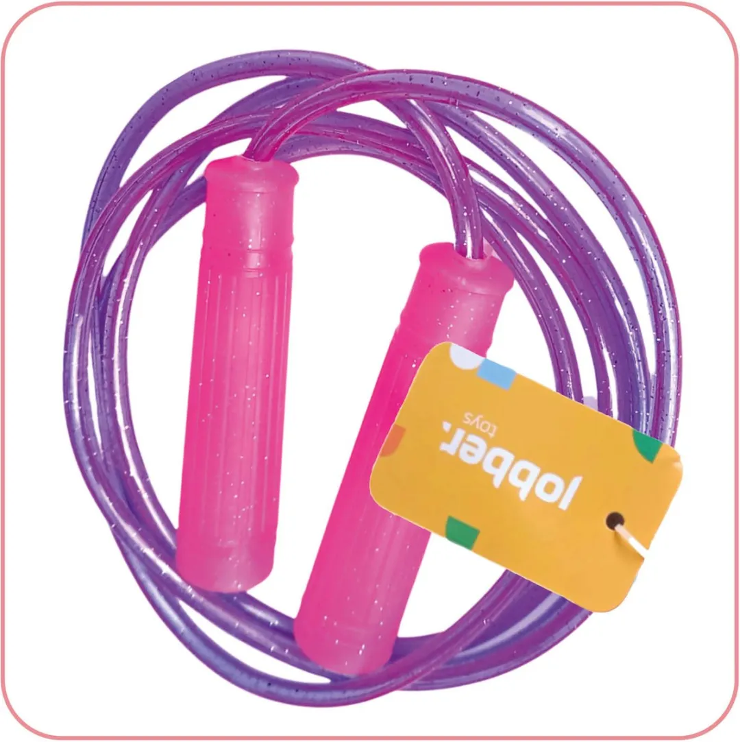 Jobber Toys Springtouw Glitter Paars