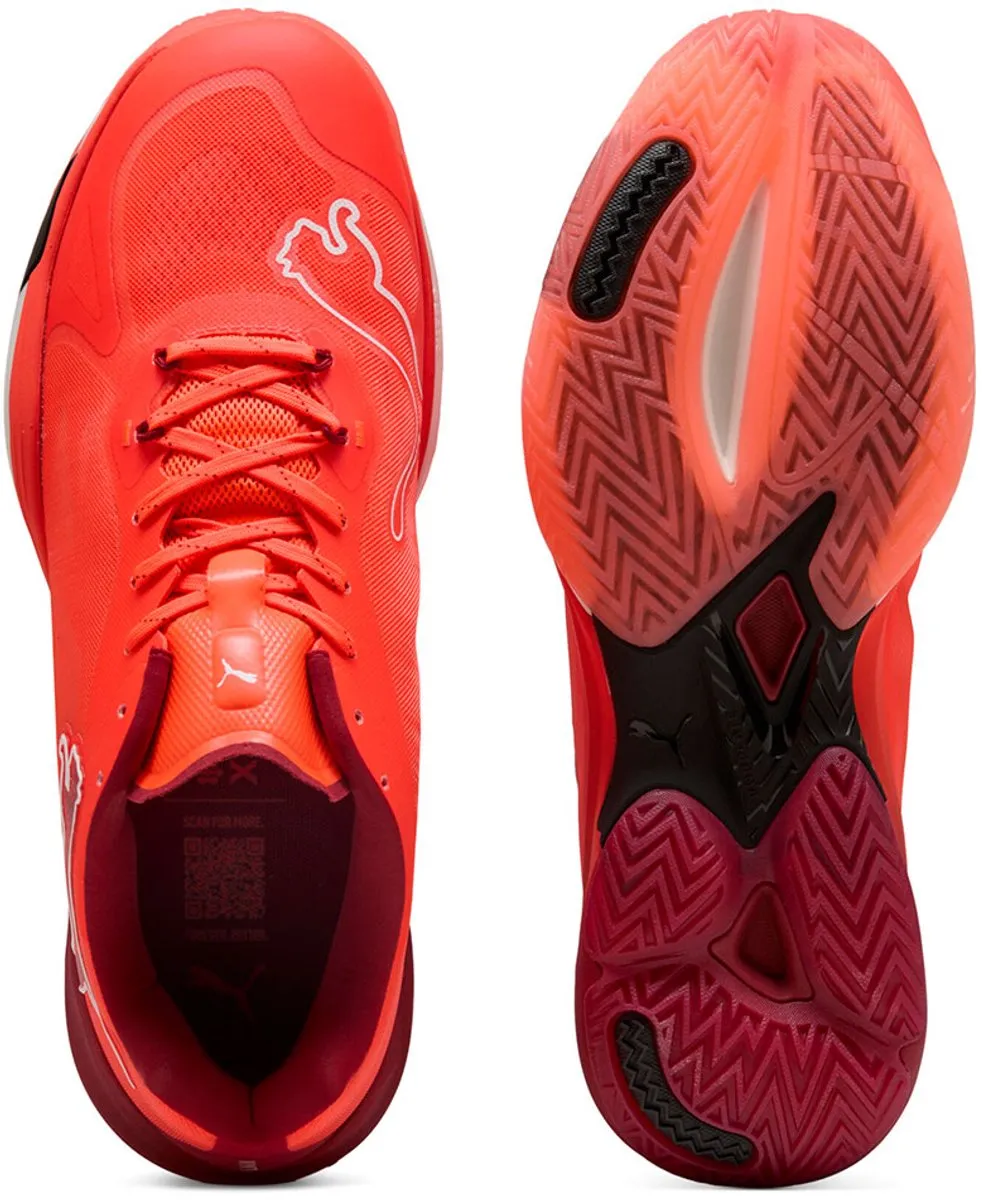 PUMA Indoorschuhe Low Vantage Nitro 108294 - Glowing Red