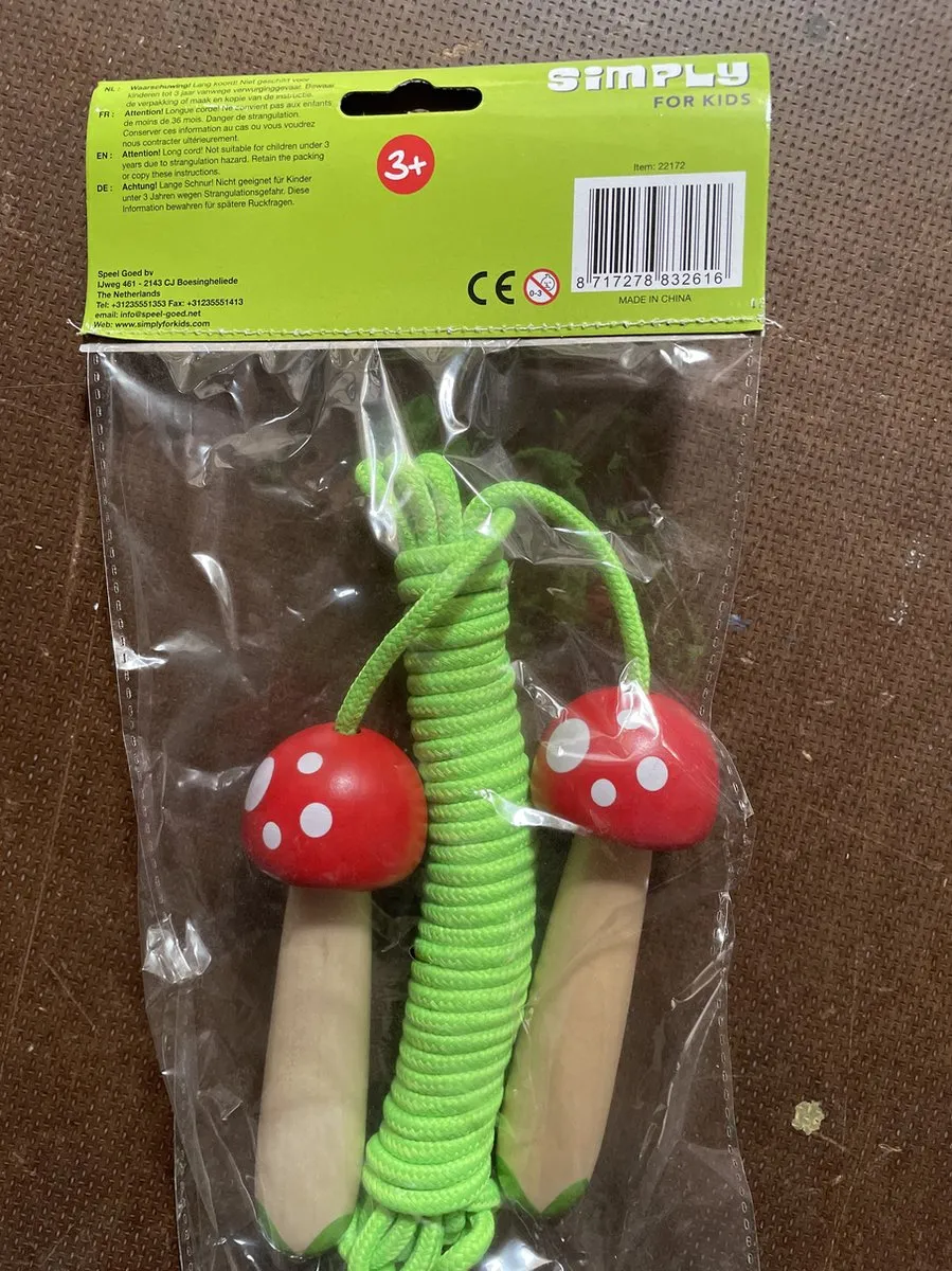 Simply for Kids Springtouw Paddenstoel 5m - Multi