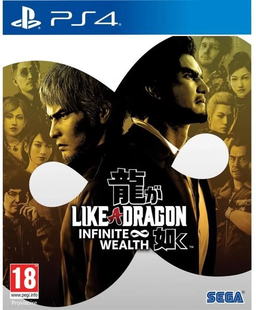 Sega Like a Dragon Infinite Wealth PS4