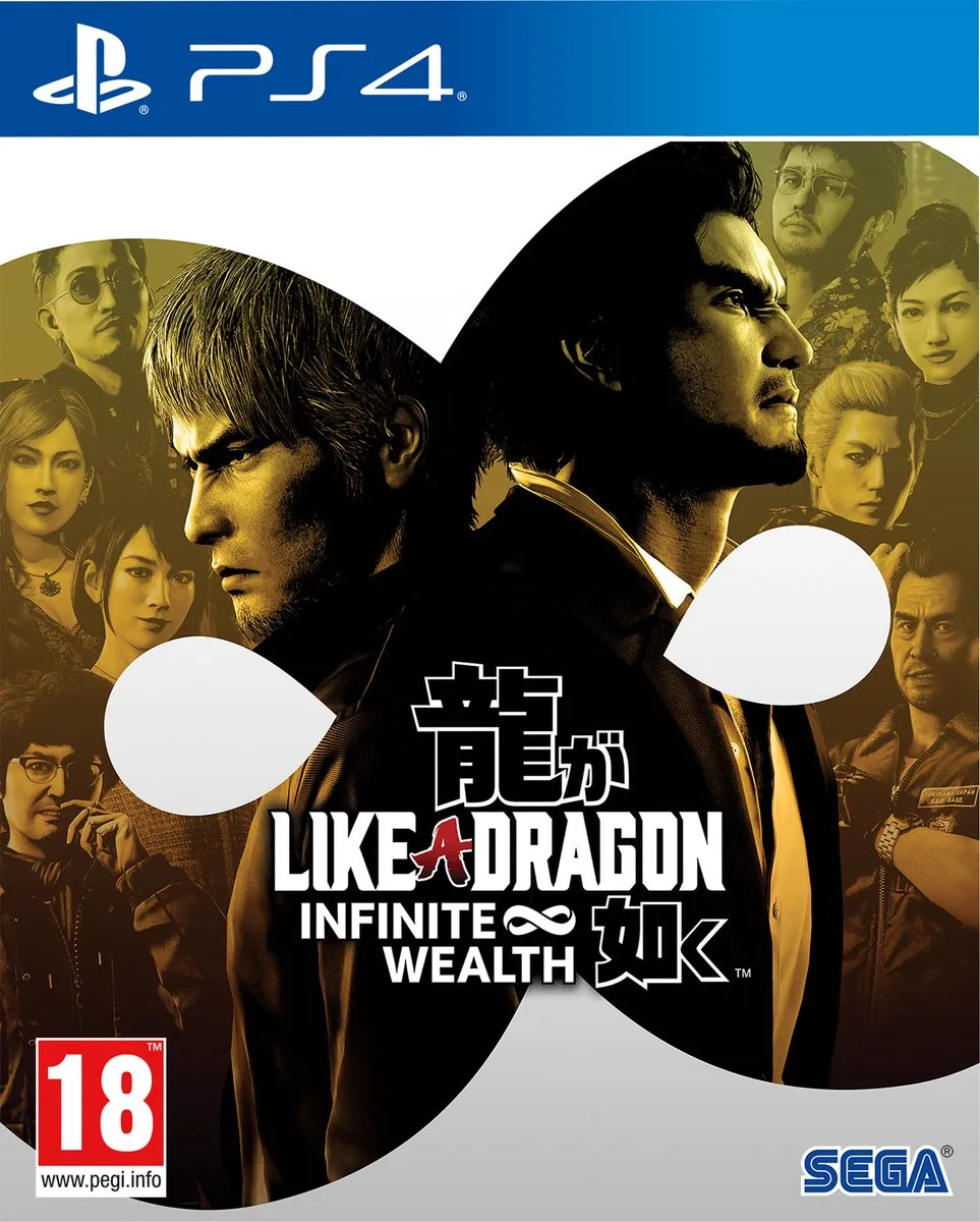 Sega Like a Dragon Infinite Wealth PS4