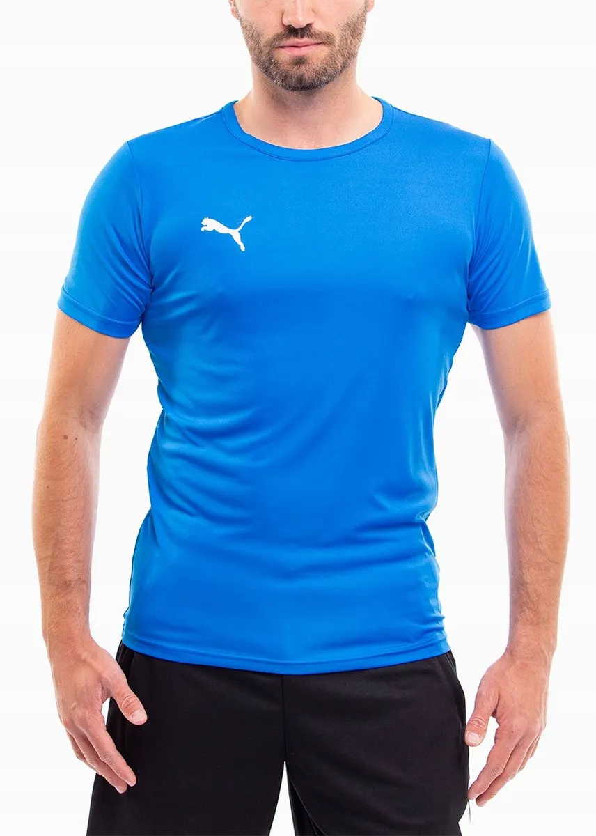 PUMA teamRISE Sportshirt Heren - XL - Blauw