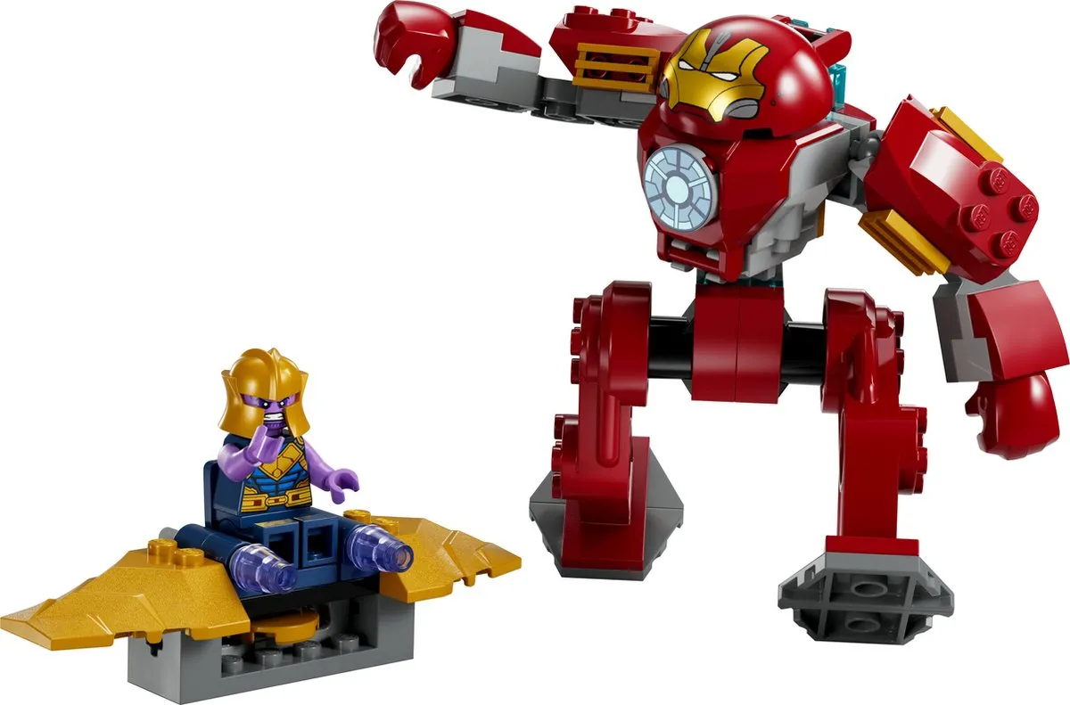 LEGO Marvel Iron Man Hulkbuster vs. Thanos 76263 - 66 Stukken - Meerkleurig