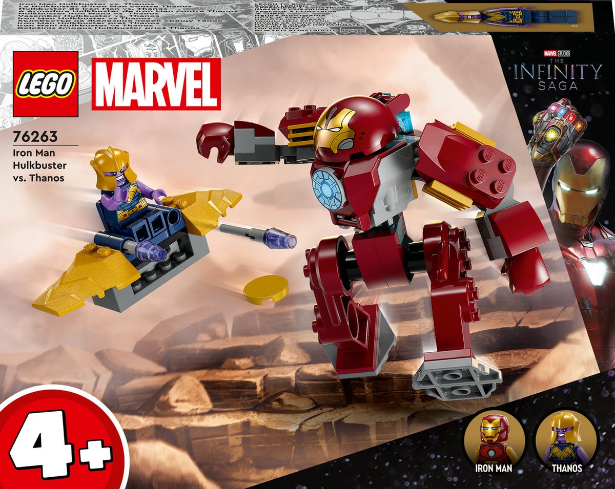 LEGO Marvel Iron Man Hulkbuster vs. Thanos - 76263
