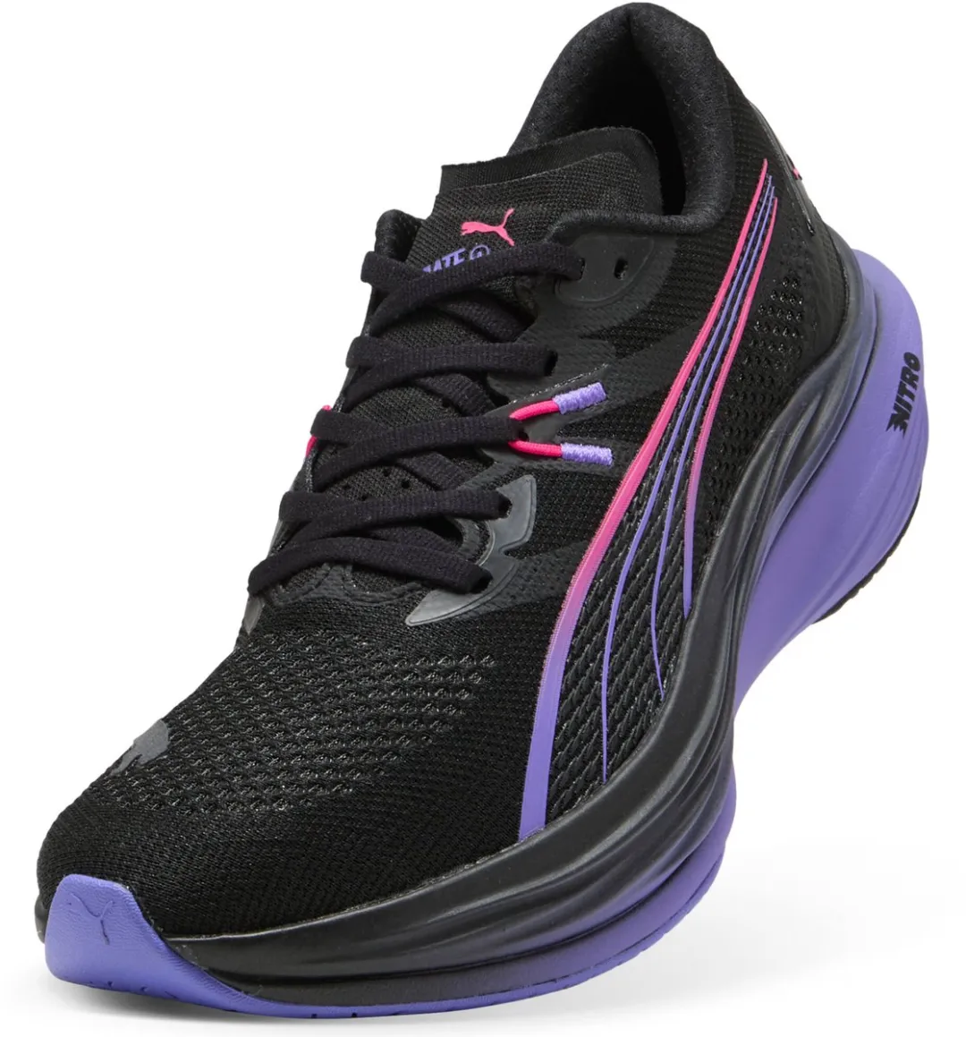 PUMA Deviate Nitro 3 Hardloopschoenen - 40 - Zwart - afbeelding 4 van 6