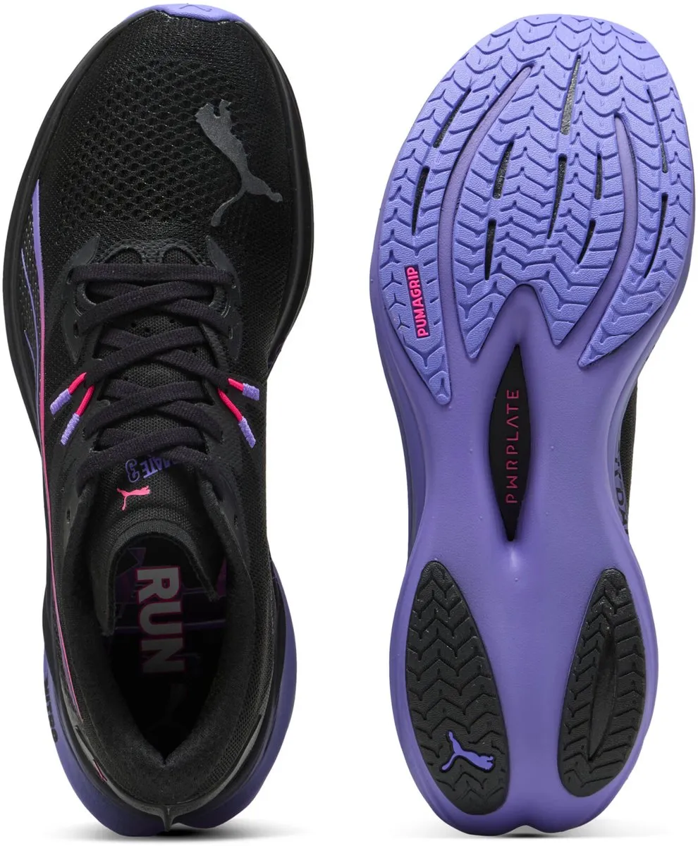 PUMA Deviate Nitro 3 Hardloopschoenen - 40 - Zwart - afbeelding 5 van 6