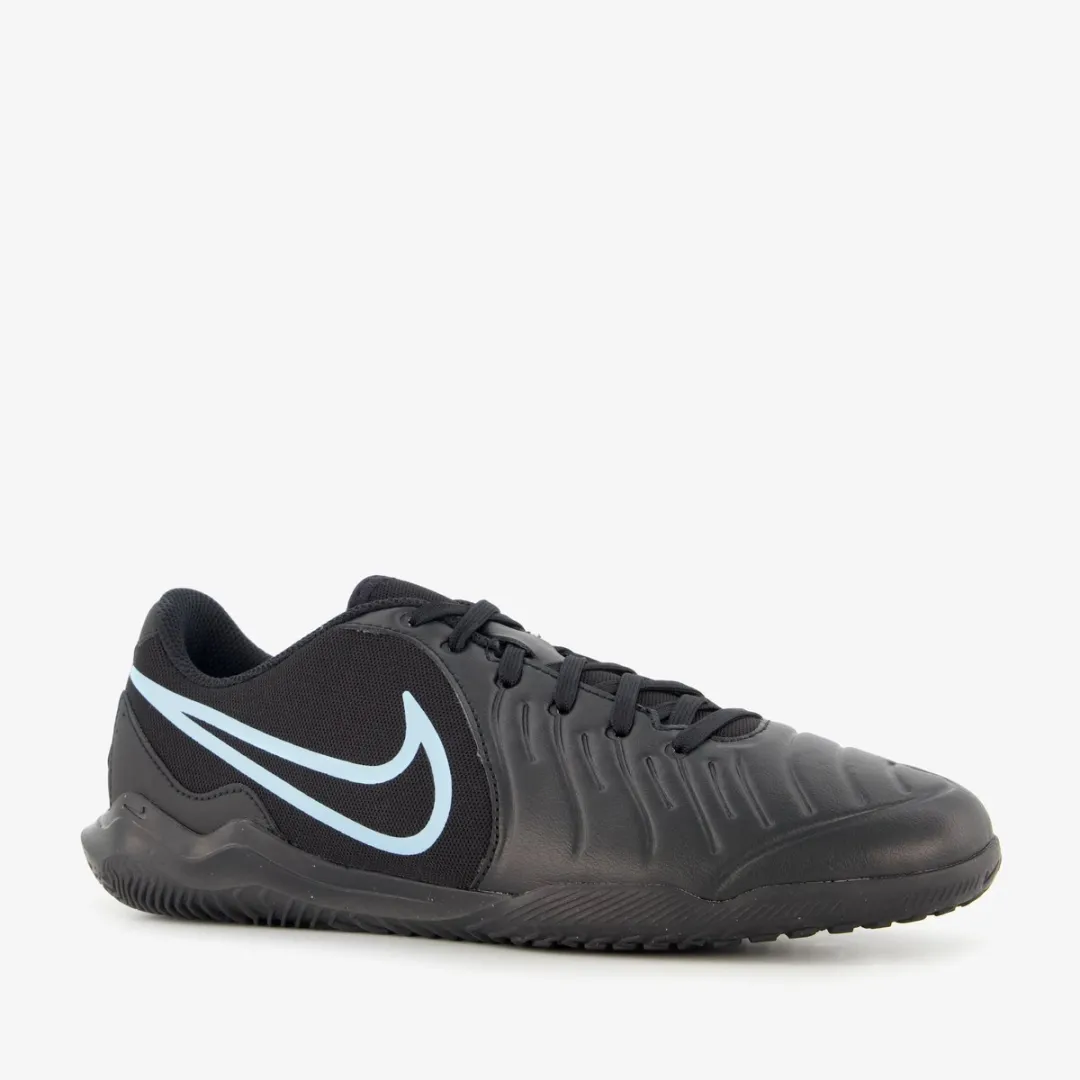 Nike Tiempo Legend 10 Club IC Zaalvoetbalschoenen 42 - Zwart/Lichtblauw