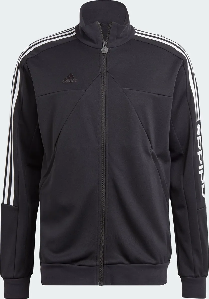 adidas Tiro Wordmark Trainingsjack - Heren M - Zwart
