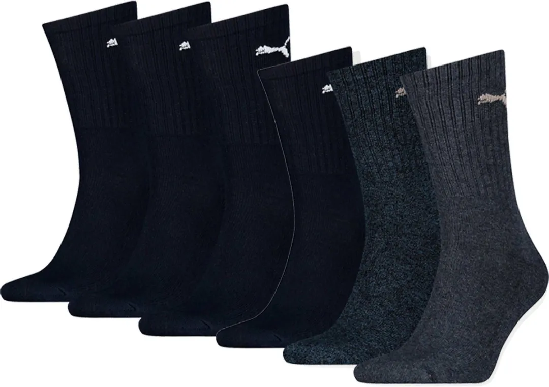 PUMA Sokken Set van 6