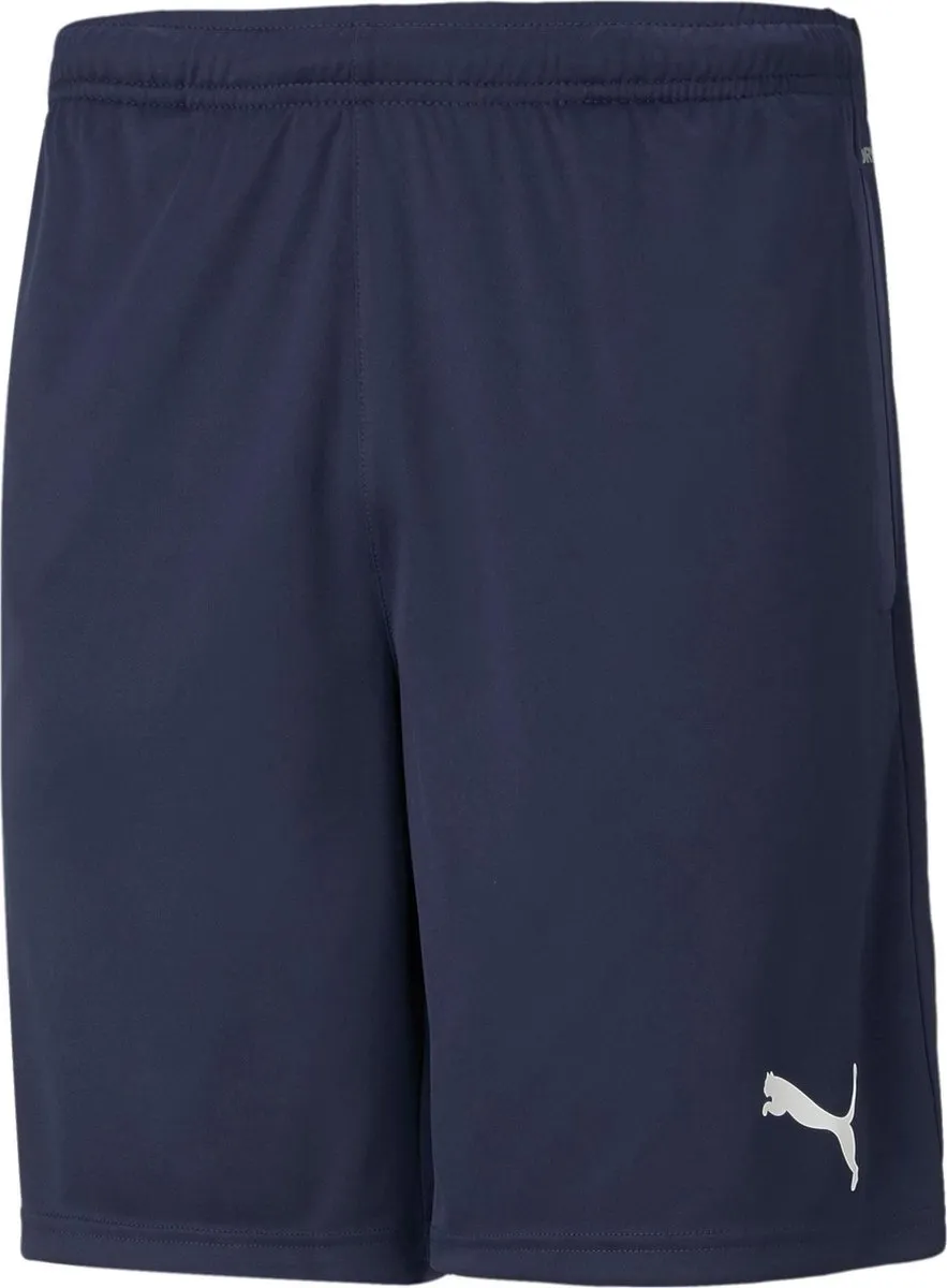 PUMA TeamRISE Short Heren - Maat L - Navy