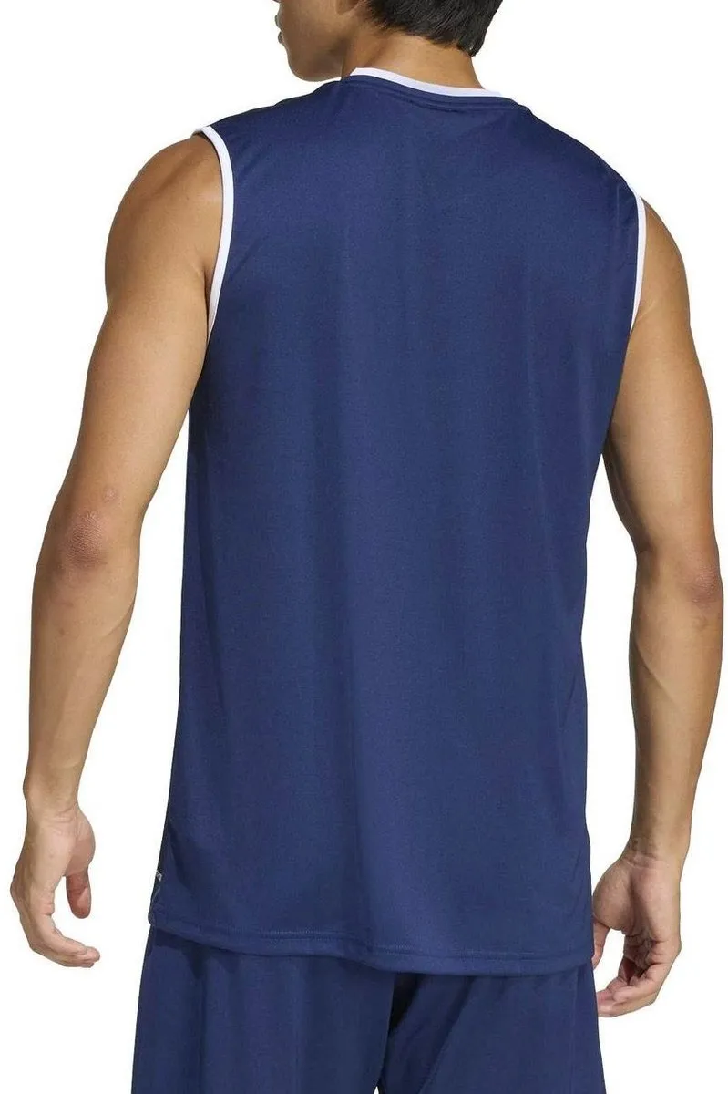 adidas Entrada 26 Training Top Heren - Maat M - Navy/Wit - afbeelding 6 van 6