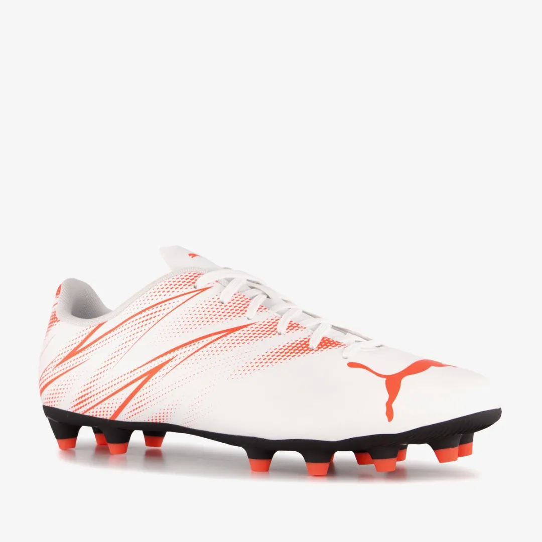 PUMA Attacanto Voetbalschoenen FG/AG - 42 - Zwart/Rood