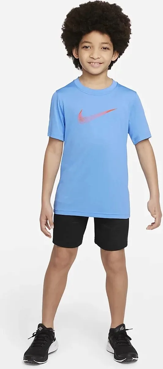 Nike Dri-FIT Trainingsshirt DM8535-412 - 128 - Blauw