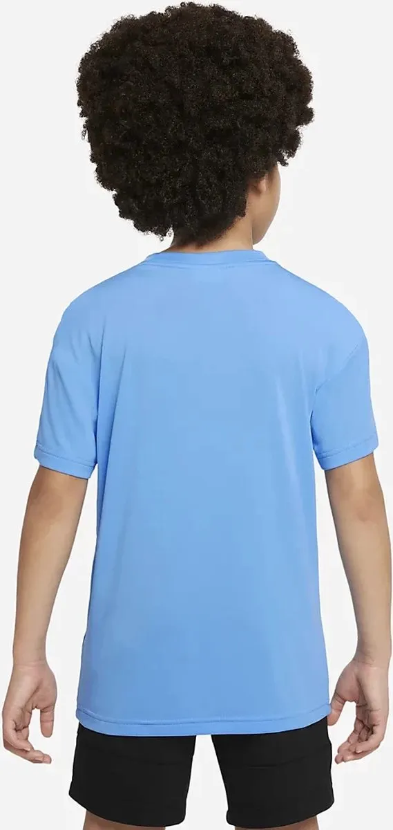 Nike Dri-FIT Trainingsshirt DM8535-412 - 128 - Blauw