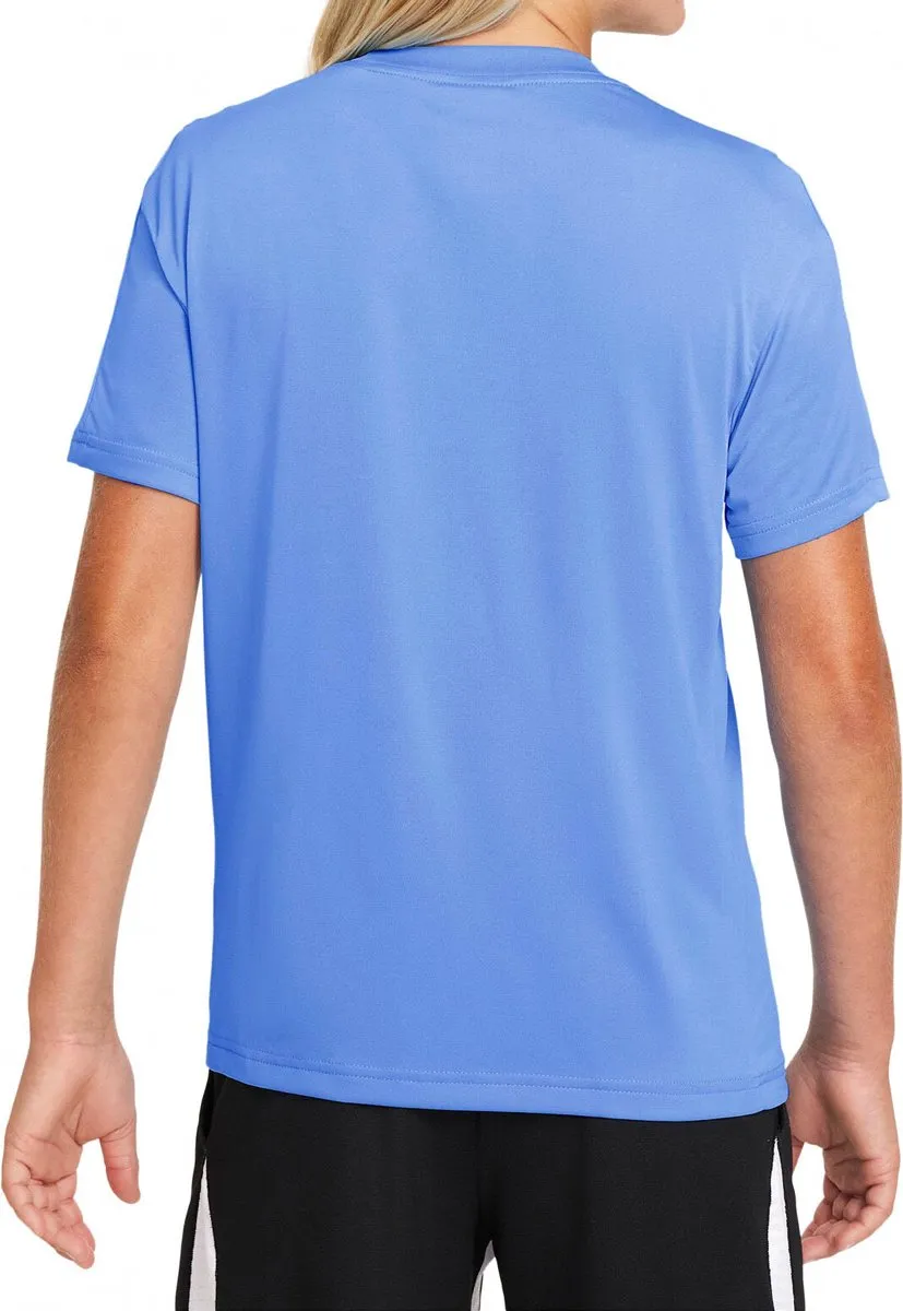 Nike Dri-FIT Trainingsshirt DM8535-412 - 128 - Blauw