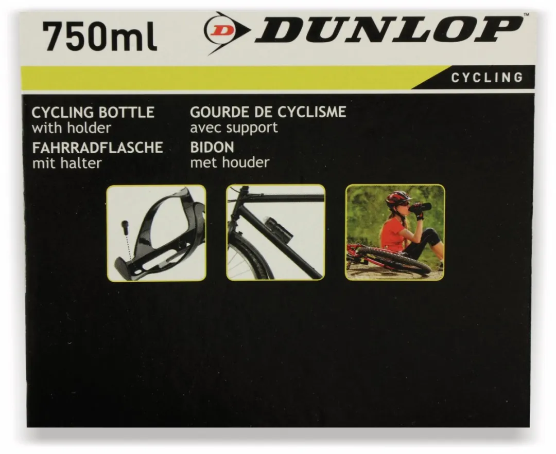 Dunlop Fietsbidon 550ml - Polypropyleen