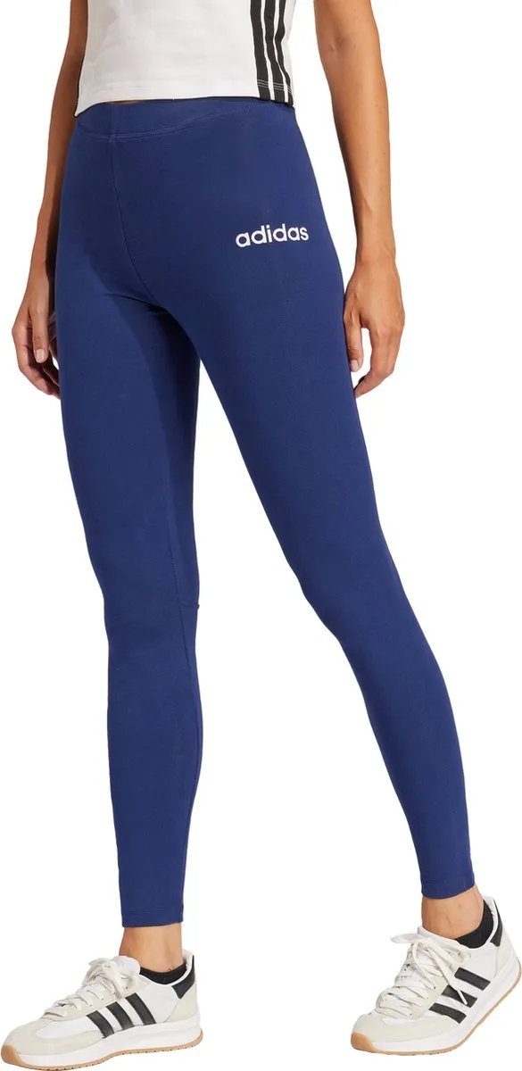 adidas Sportswear Essentials Linear Legging Dames M - Blauw
