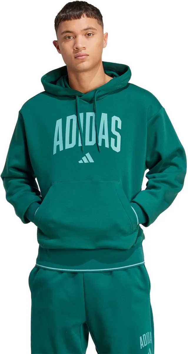 adidas Collegiate Hoodie KC3873 - Heren - Groen