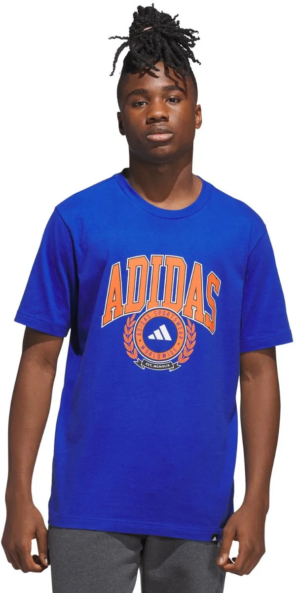 Adidas Heren T-shirt Varsity Crest