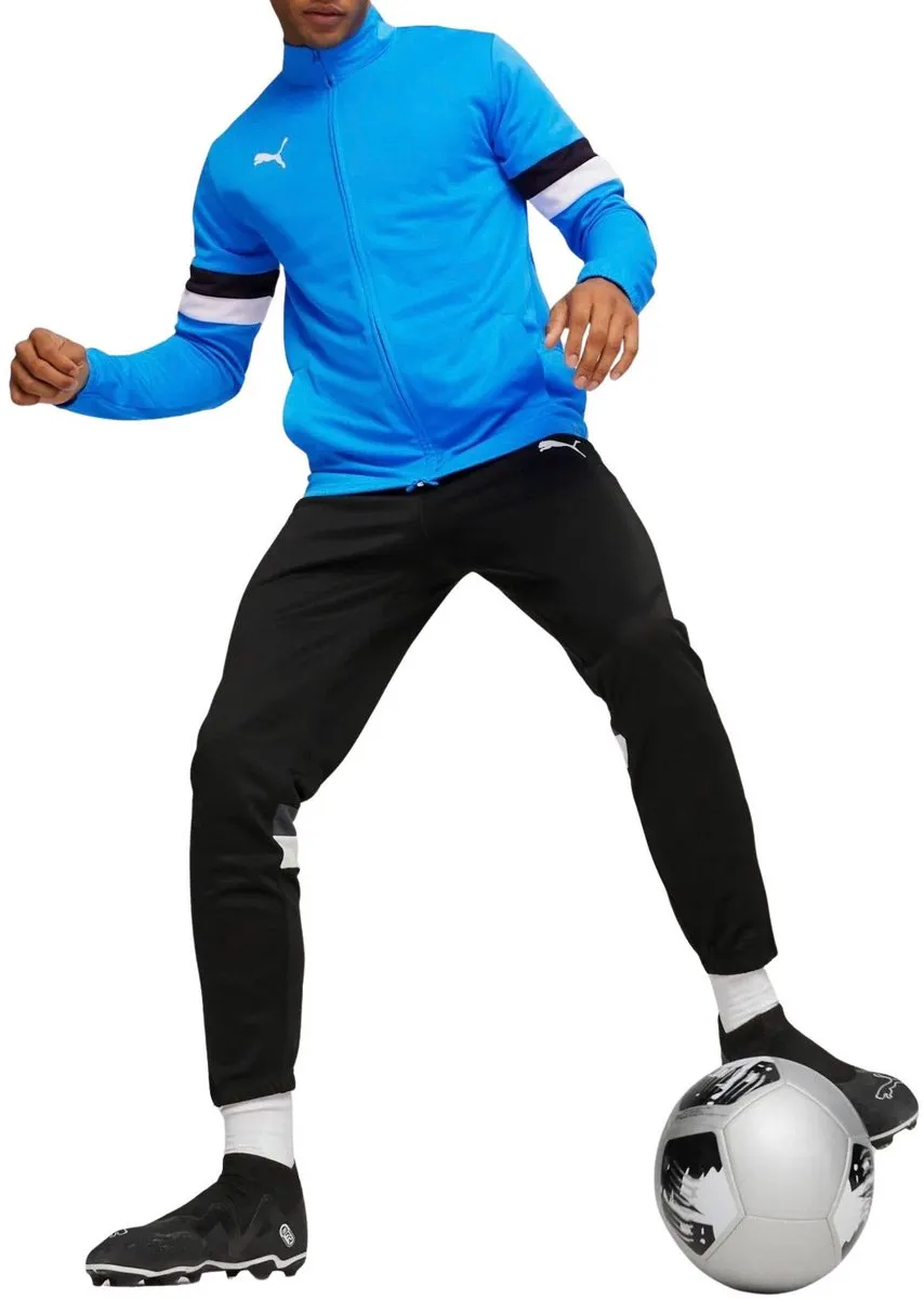 PUMA TeamRISE Trainingspak Heren XXL - Blauw/Zwart/Wit