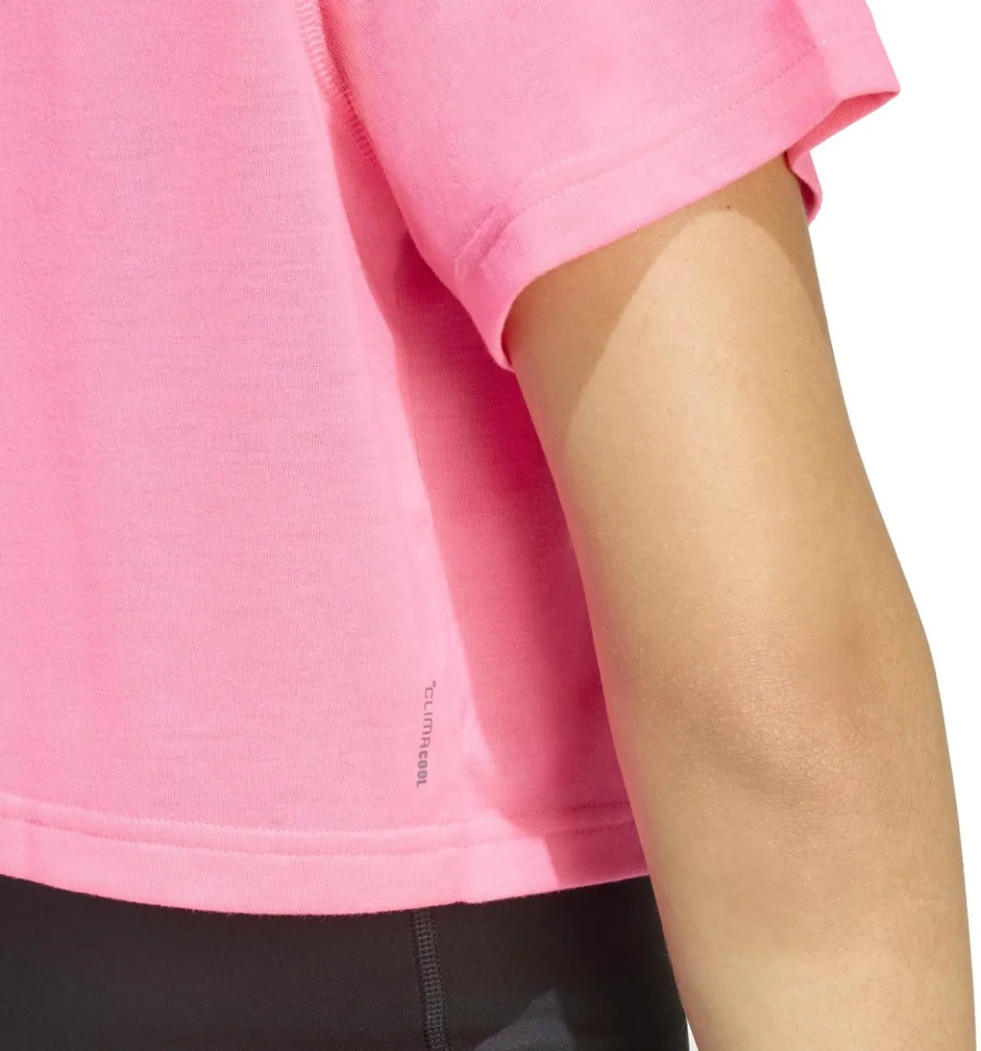 adidas We Min Tee Training T-shirt Dames KB7910 - XL - Lichtrood - afbeelding 6 van 6