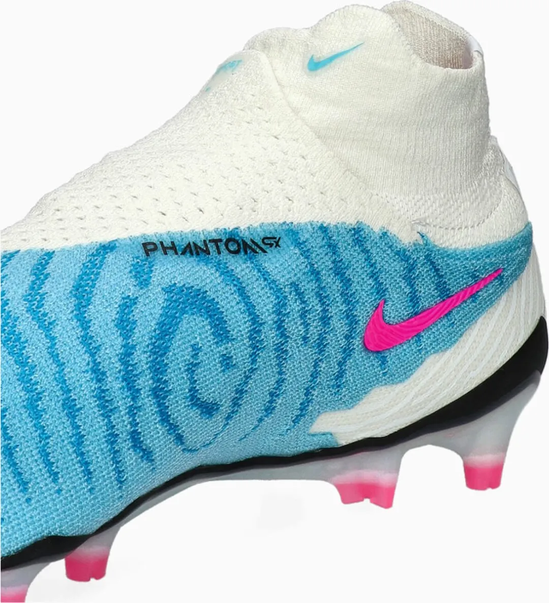 Nike Phantom GX Elite FG Voetbalschoenen 46 - Wit/Blauw