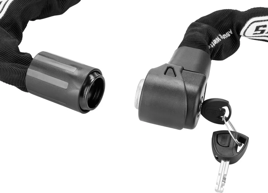 ABUS City Chain ART2 Kettingslot 110cm - Zwart