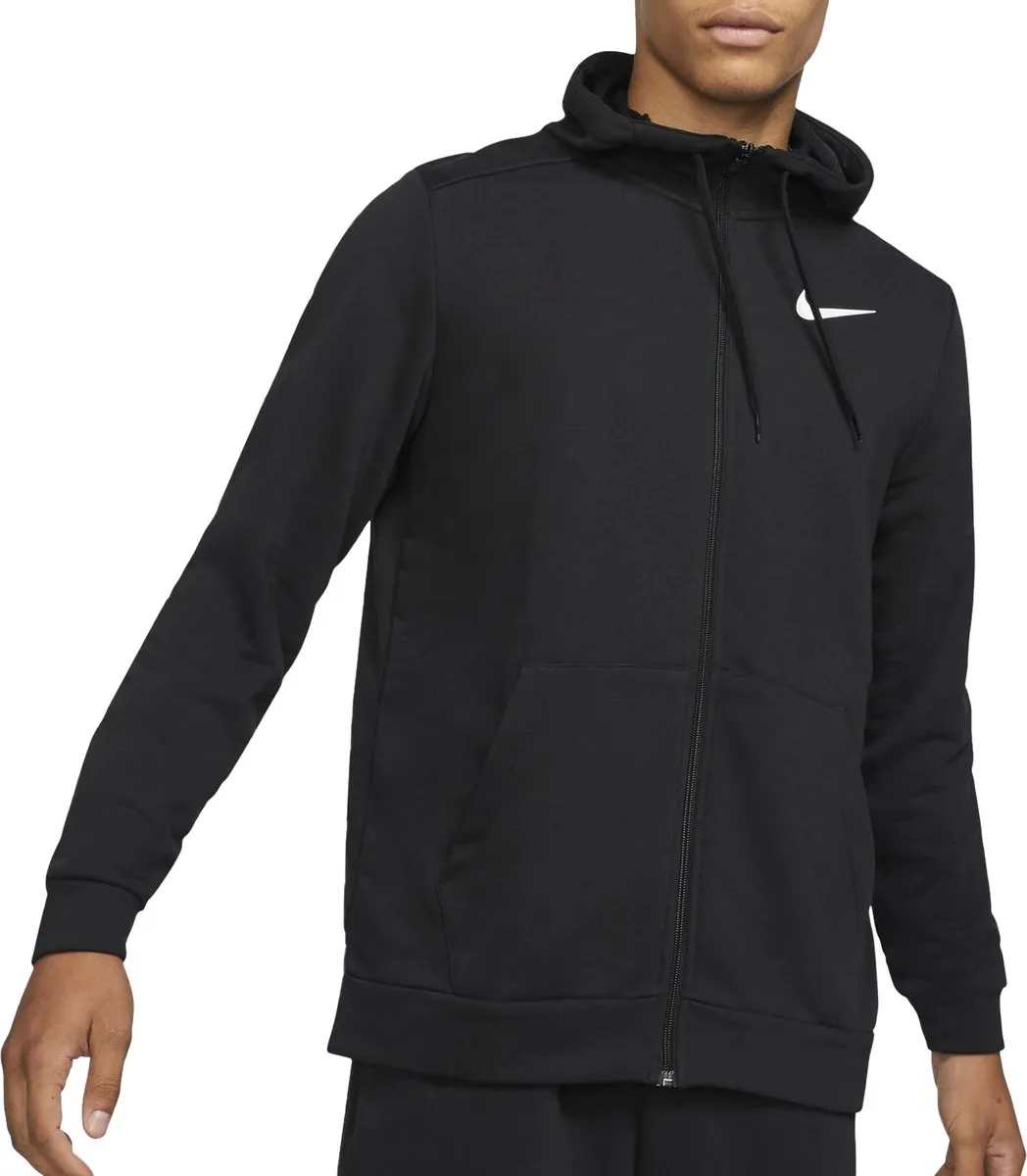 Nike Dri-FIT Fleece Full Zip Sportvest Heren L - Grijs