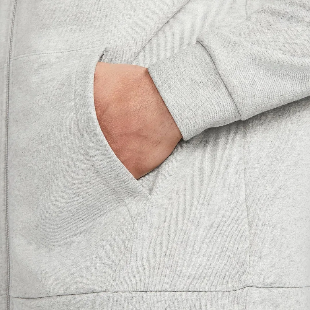 Nike Dri-FIT Fleece Full Zip Sportvest Heren L - Grijs