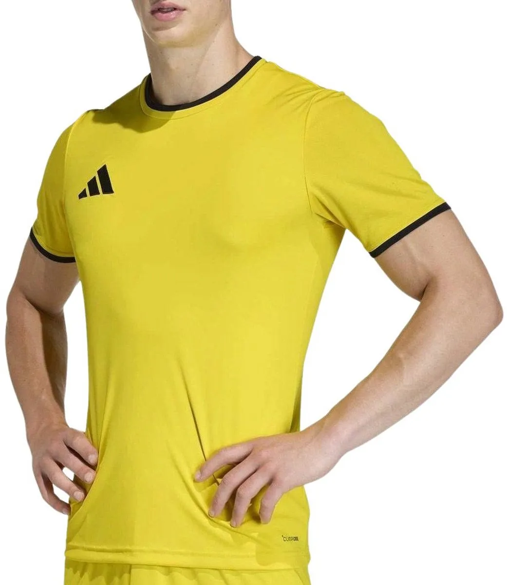 Adidas Entrada 26 Shirt Heren S - Donkerblauw/Wit