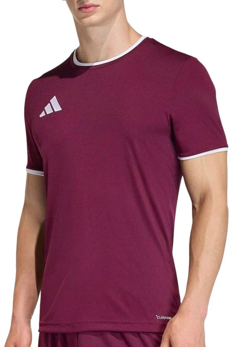 Adidas Entrada 26 Shirt Heren S - Donkerblauw/Wit