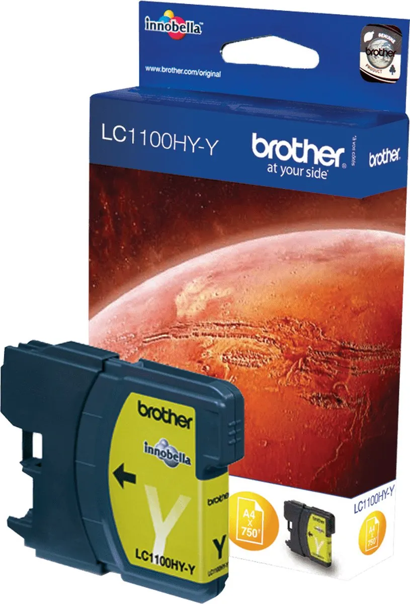 Brother LC1100HYCBP Inktcartridge Cyaan