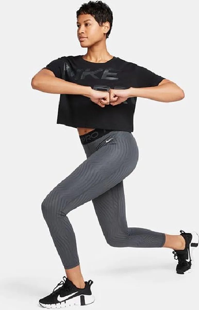 Nike Pro Dri-FIT 7/8 Tight Sportlegging S - Grijs
