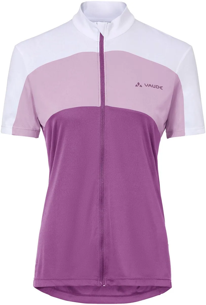 Vaude Matera FZ Tricot Dames Fietsshirt - Magenta - Maat 42