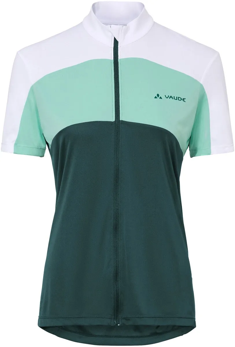 Vaude Matera FZ Tricot Dames Fietsshirt - Magenta - Maat 42