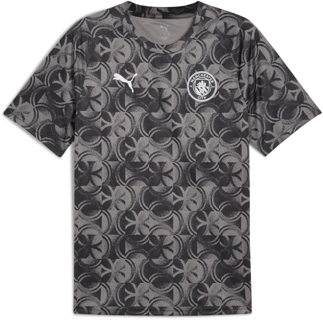 PUMA Manchester City Warming-up Shirt 2025/26 - XL - Zwart