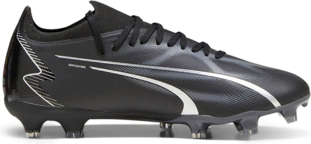 PUMA Ultra Match Sportschoenen 47 - FG - Zwart/Wit