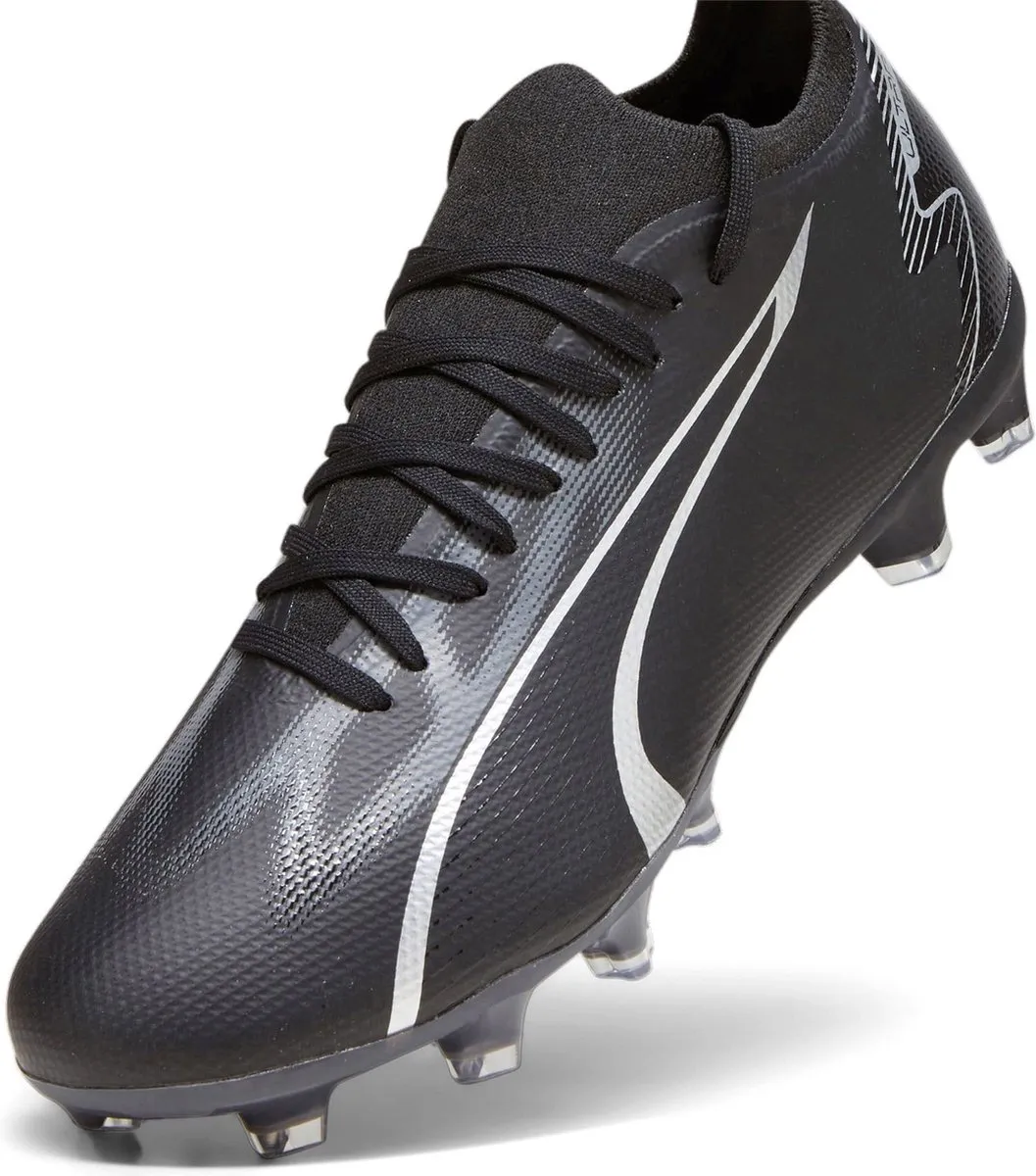 PUMA Ultra Match Sportschoenen 47 - FG - Zwart/Wit
