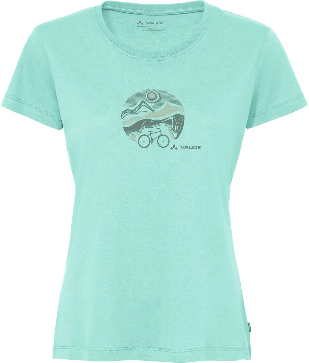 Vaude Cyclist T-shirt V Dames - Maat 38 - Oat - afbeelding 2 van 6